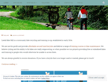 Tablet Screenshot of leedsbikemill.org